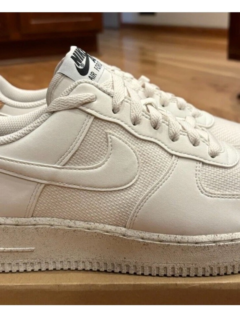 Nike Men’s Air Force 1 Low Sneakers - Cream